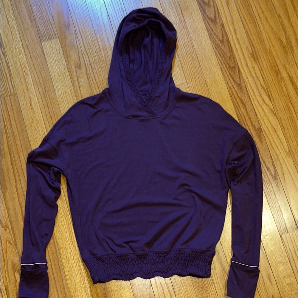 Lululemon Purple Hooded Top